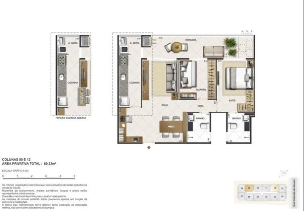 Cobertura, 2 quartos, 139 m² - Foto 22