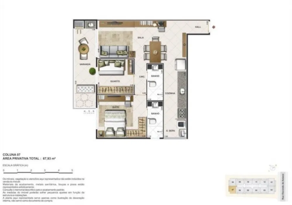 Cobertura, 2 quartos, 139 m² - Foto 21