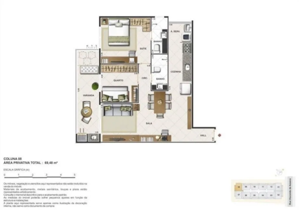 Cobertura, 2 quartos, 139 m² - Foto 23