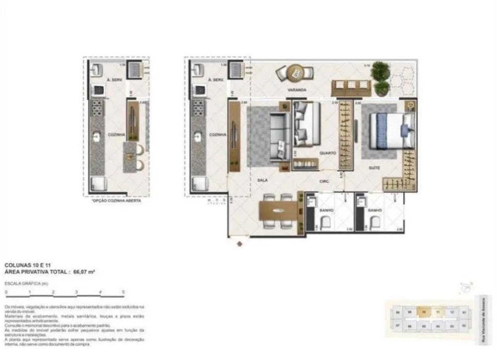 Cobertura, 2 quartos, 139 m² - Foto 20