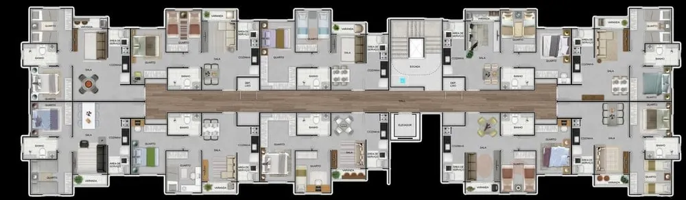 Apartamento, 2 quartos, 59 m² - Foto 20