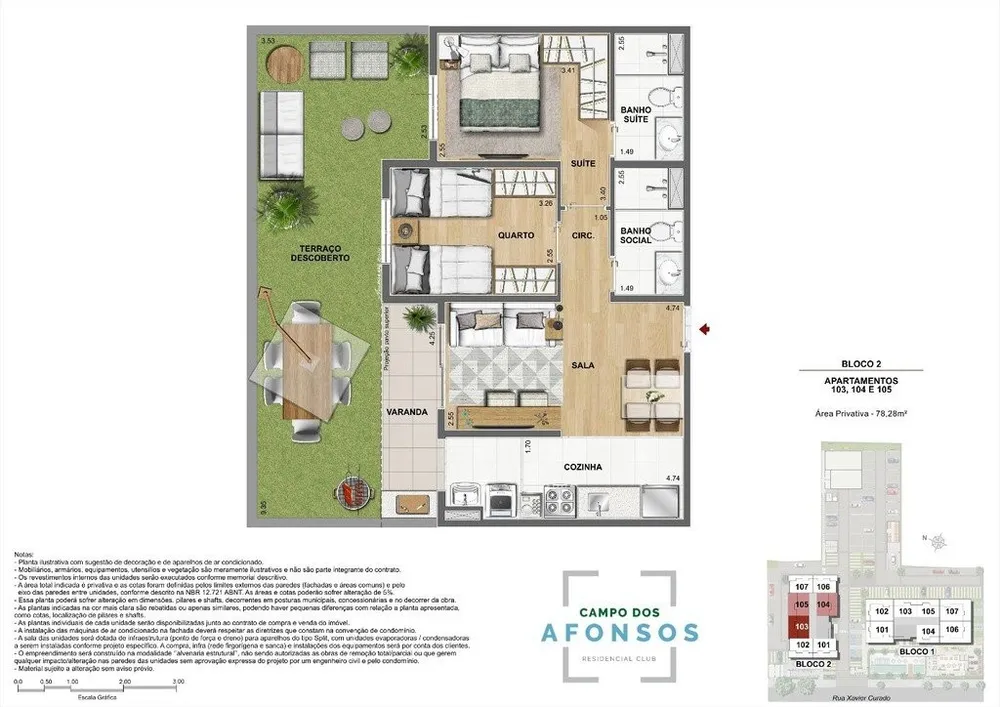 Apartamento, 2 quartos, 52 m² - Foto 23