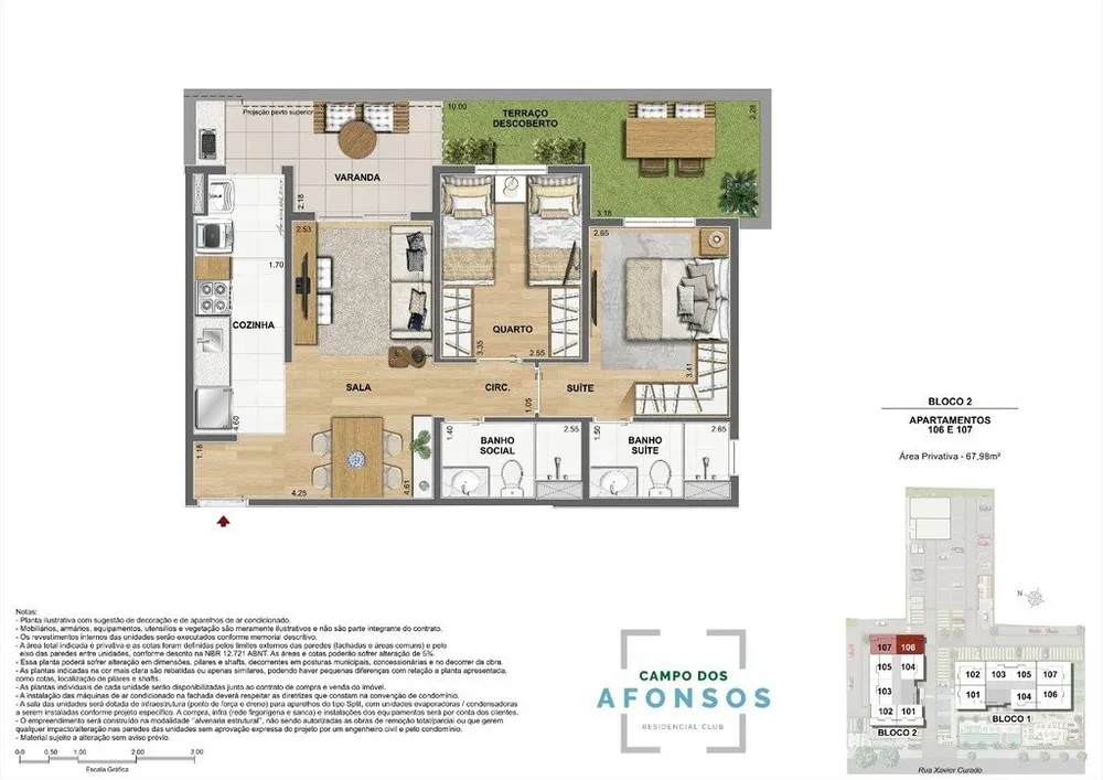 Apartamento, 2 quartos, 52 m² - Foto 21