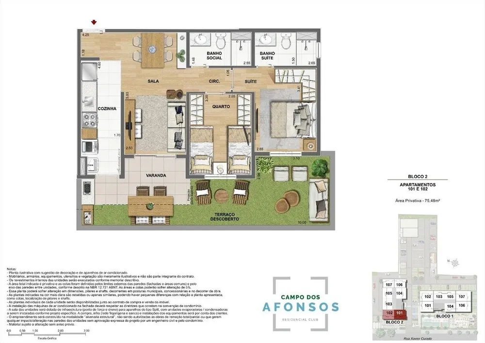Apartamento, 2 quartos, 52 m² - Foto 22