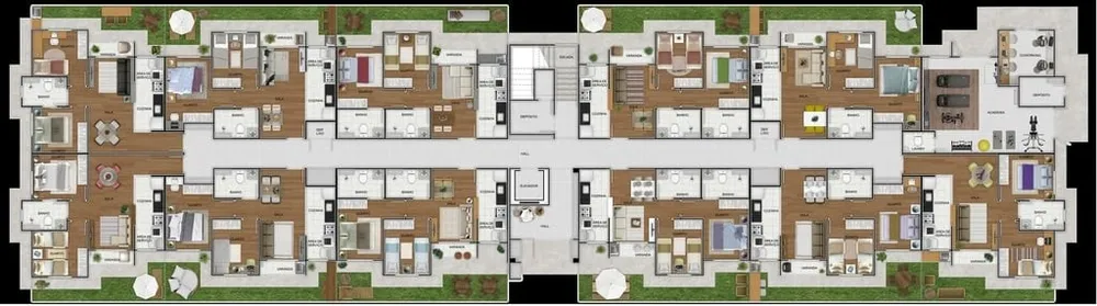 Apartamento, 2 quartos, 46 m² - Foto 19