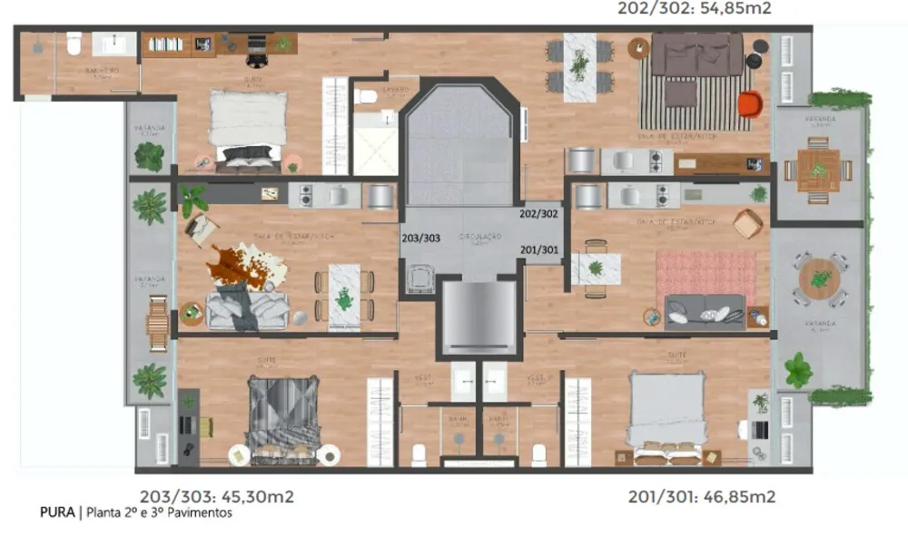 Cobertura, 1 quarto, 90 m² - Foto 9
