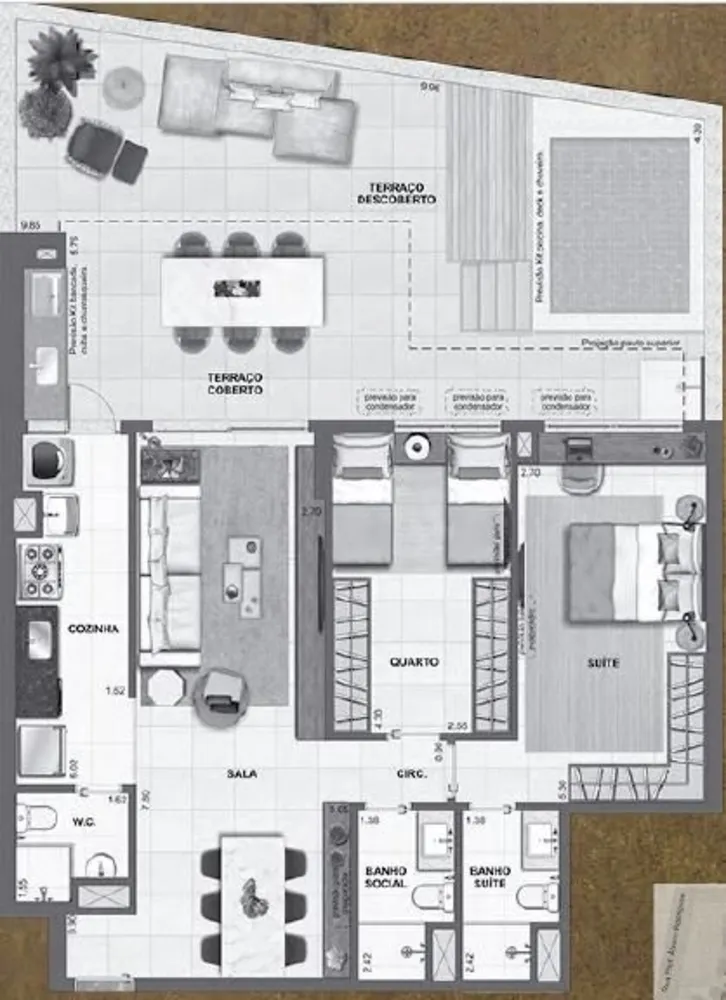 Apartamento, 2 quartos, 154 m² - Foto 31