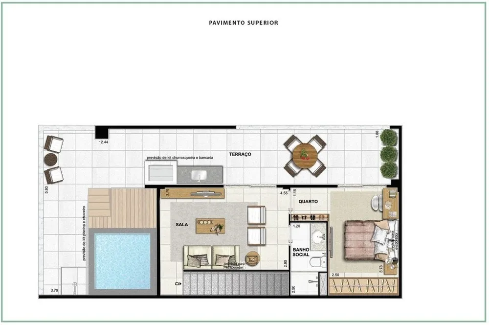 Apartamento, 2 quartos, 90 m² - Foto 36