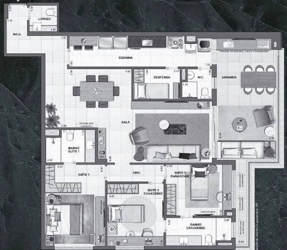 Cobertura, 3 quartos, 234 m² - Foto 37