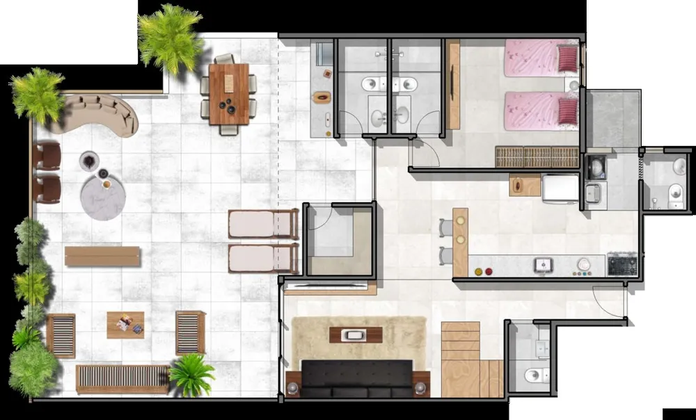 Apartamento, 2 quartos, 89 m² - Foto 17