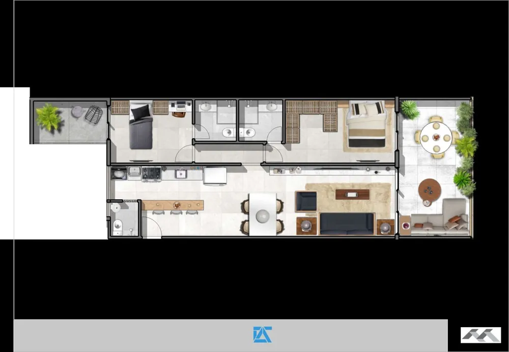 Apartamento, 2 quartos, 89 m² - Foto 13