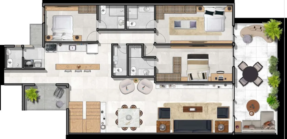Apartamento, 2 quartos, 89 m² - Foto 19