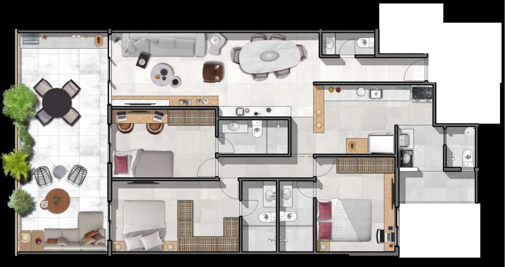 Apartamento, 2 quartos, 89 m² - Foto 10
