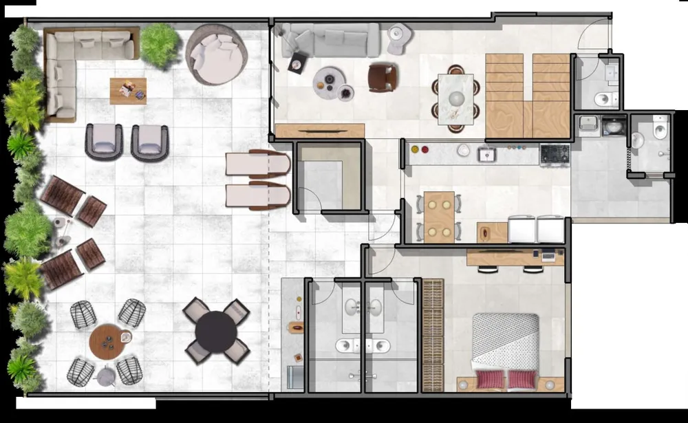 Apartamento, 2 quartos, 89 m² - Foto 15