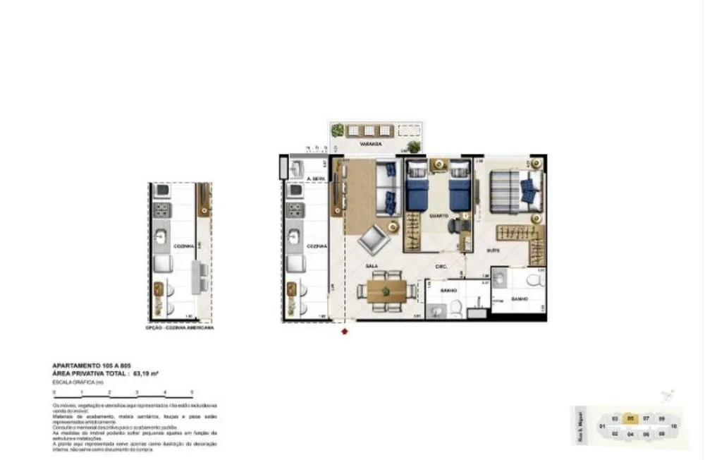 Apartamento, 2 quartos, 67 m² - Foto 15