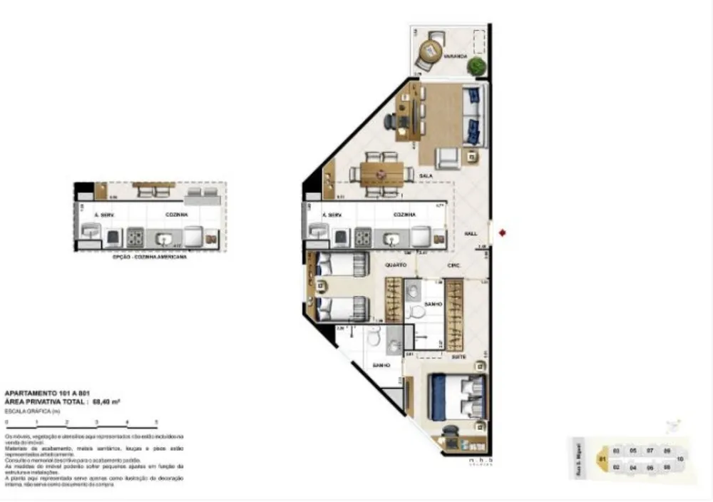 Apartamento, 2 quartos, 67 m² - Foto 22