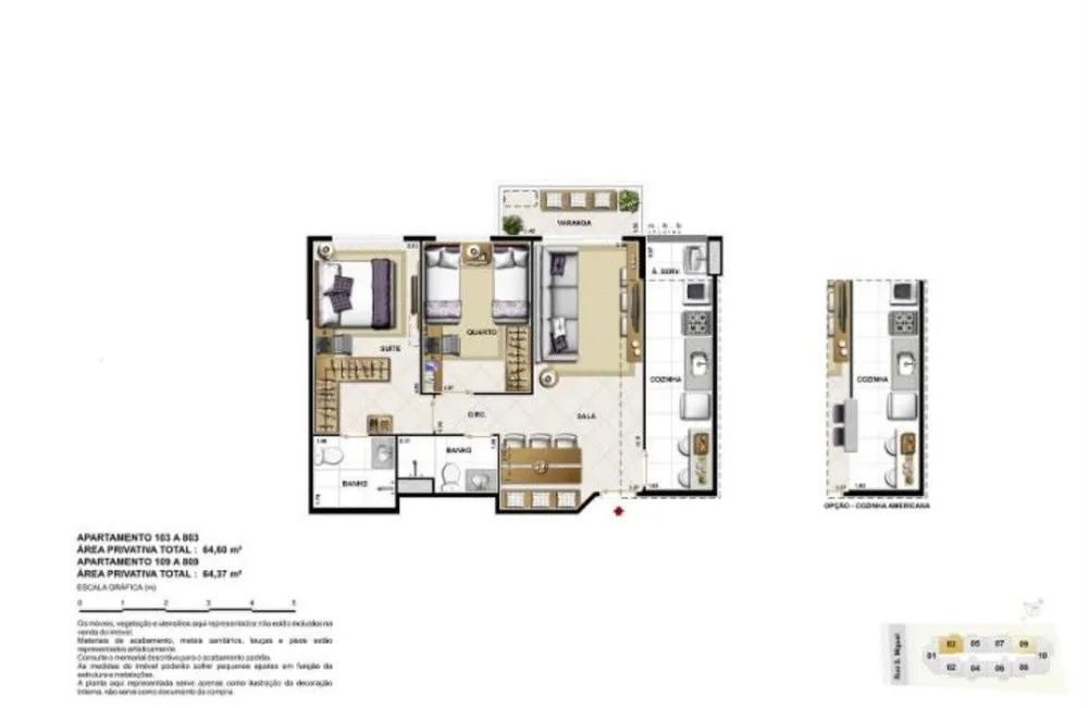 Apartamento, 2 quartos, 67 m² - Foto 18