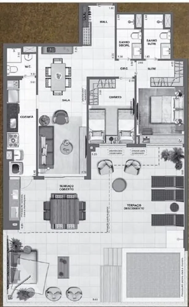 Cobertura, 3 quartos, 242 m² - Foto 44