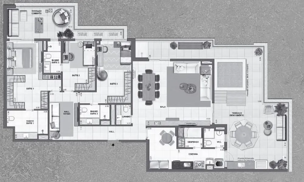 Cobertura, 3 quartos, 242 m² - Foto 49