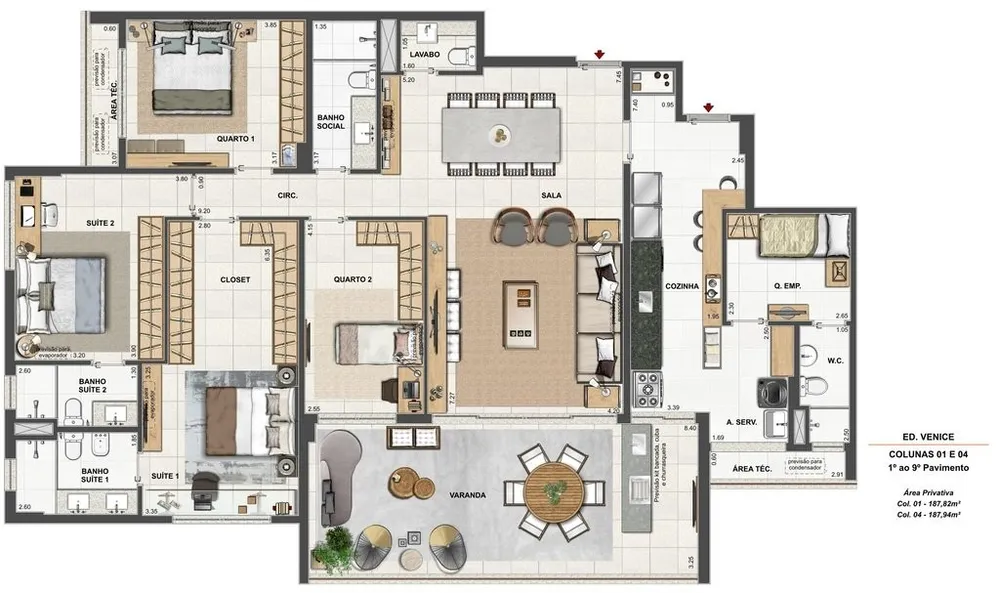 Cobertura, 4 quartos, 378 m² - Foto 51