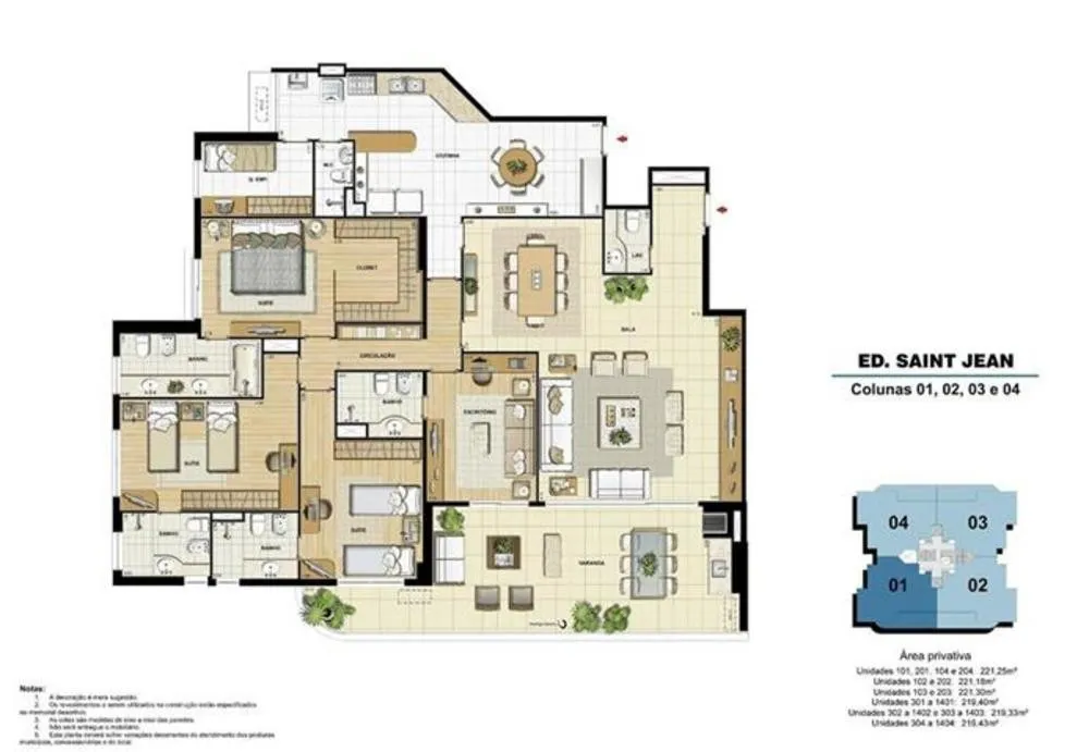Apartamento, 5 quartos, 330 m² - Foto 9