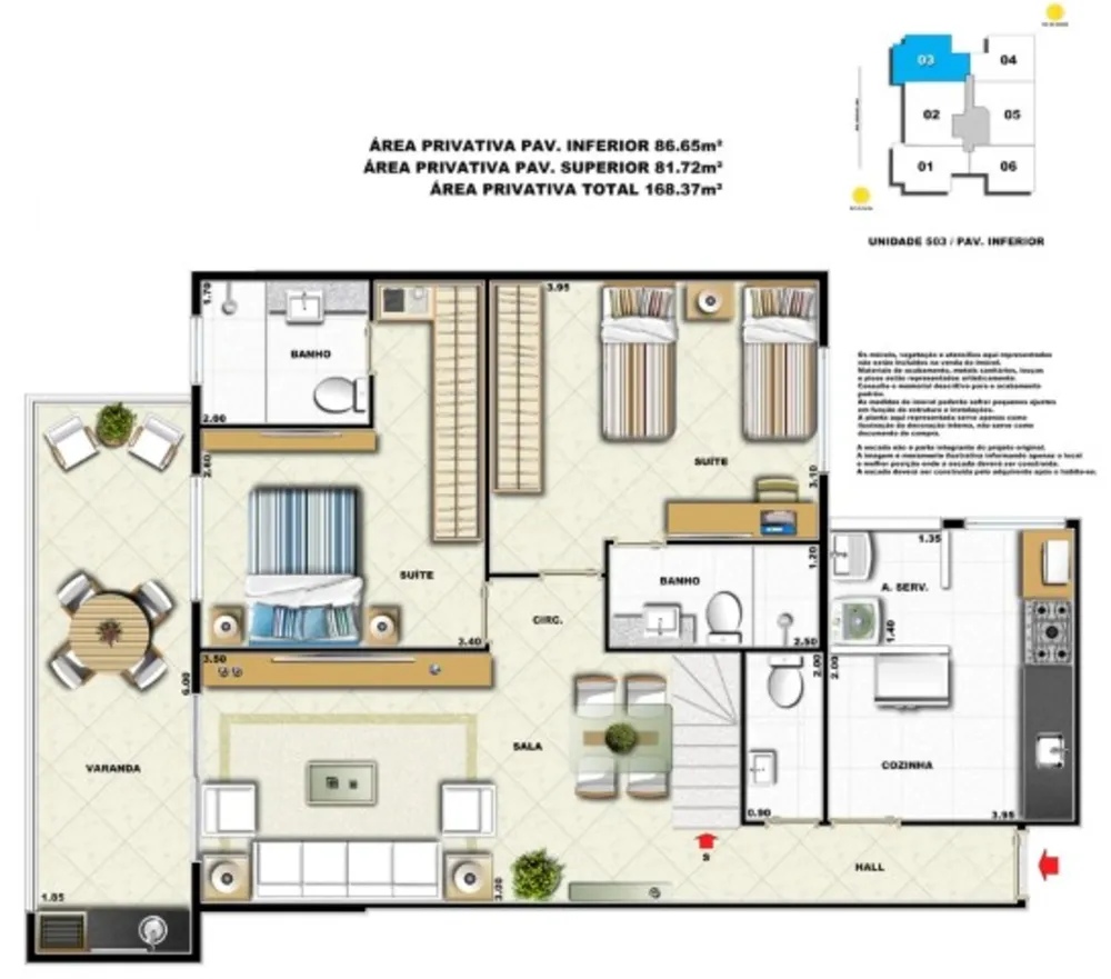 Apartamento, 2 quartos, 73 m² - Foto 28