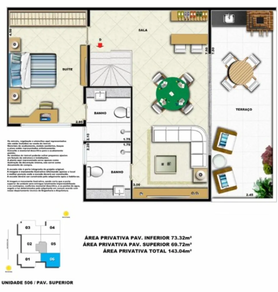 Apartamento, 2 quartos, 73 m² - Foto 31