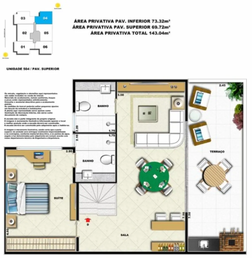 Apartamento, 2 quartos, 73 m² - Foto 27
