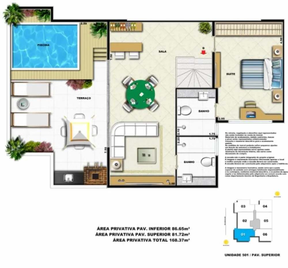 Apartamento, 2 quartos, 73 m² - Foto 23