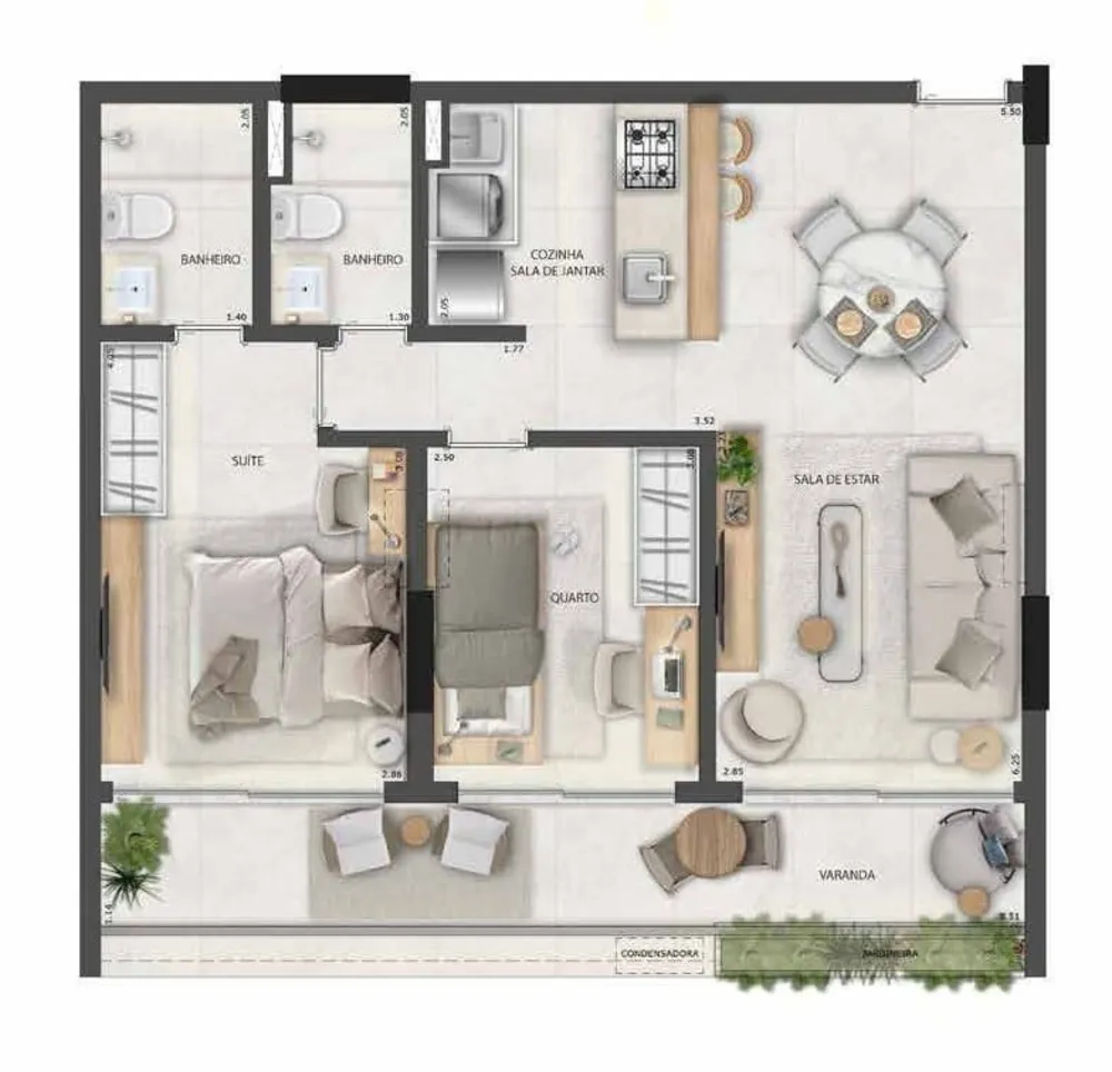 Cobertura, 3 quartos, 157 m² - Foto 30
