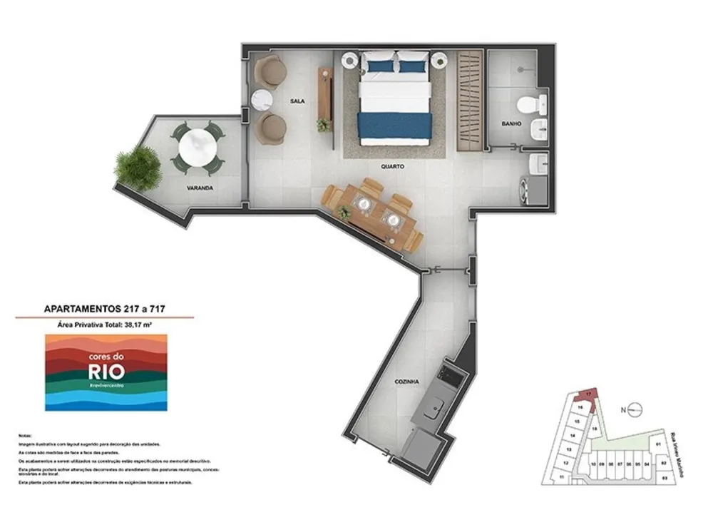 Apartamento, 2 quartos, 53 m² - Foto 10
