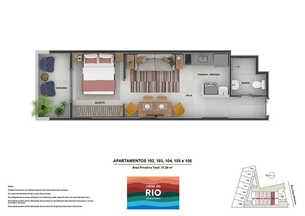 Apartamento, 2 quartos, 53 m² - Foto 19
