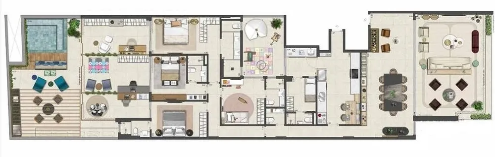 Apartamento, 4 quartos, 266 m² - Foto 23