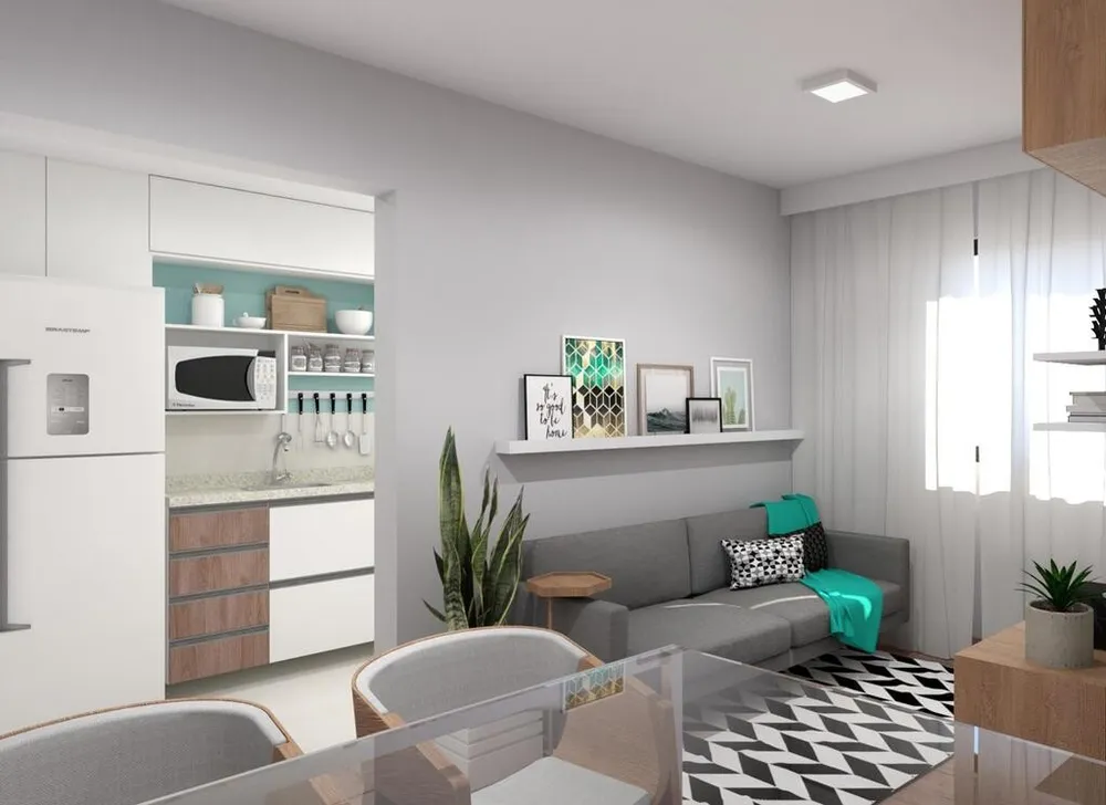 Apartamento, 1 quarto, 43 m² - Foto 1