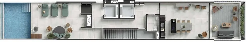 Cobertura, 1 quarto, 123 m² - Foto 22