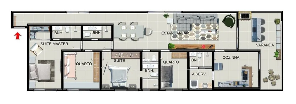 Apartamento, 4 quartos, 150 m² - Foto 29