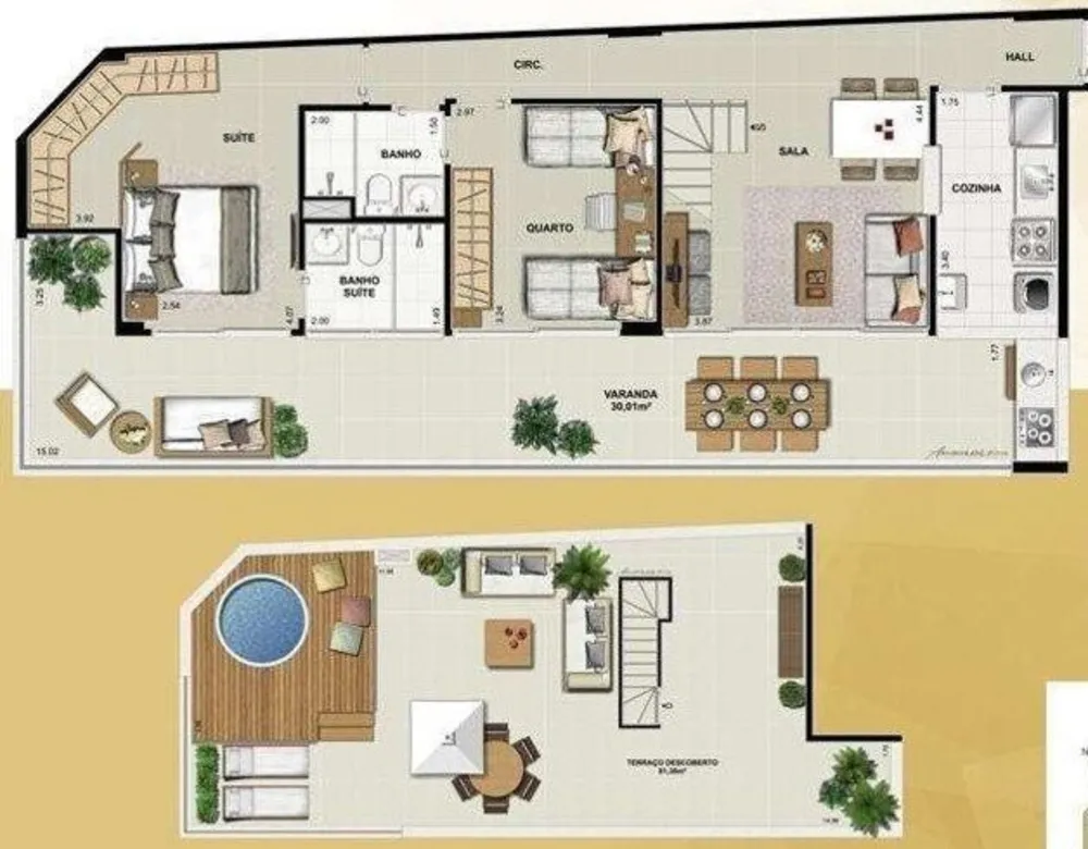 Apartamento, 2 quartos, 99 m² - Foto 6