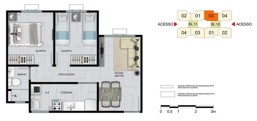 Apartamento, 2 quartos, 41 m² - Foto 12