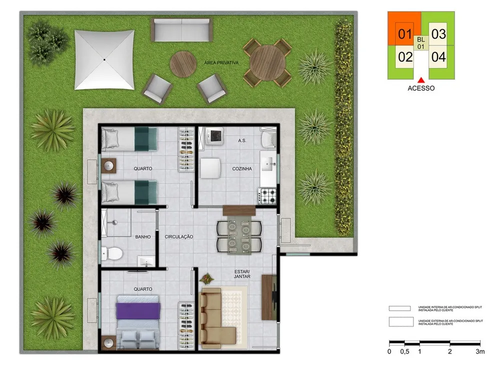 Apartamento, 2 quartos, 41 m² - Foto 8