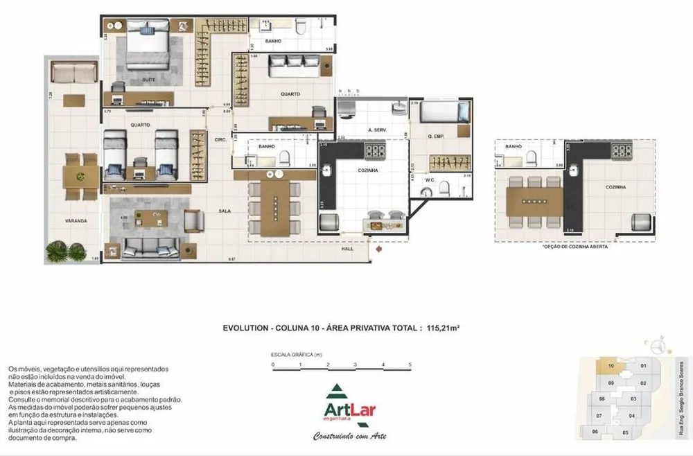 Cobertura, 3 quartos, 177 m² - Foto 23