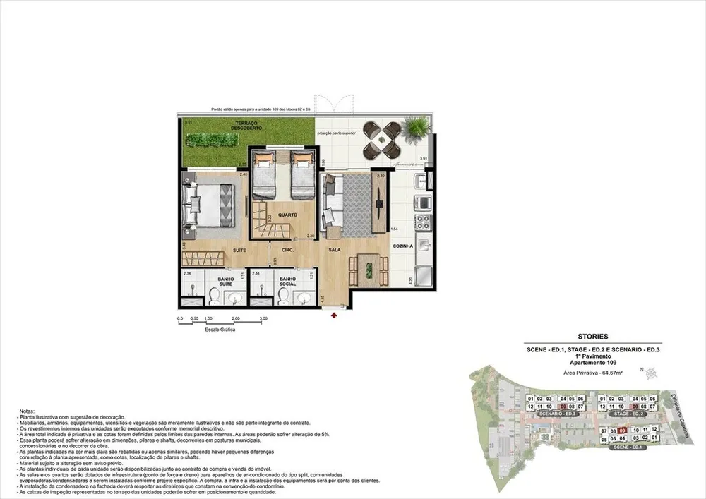 Apartamento, 2 quartos, 52 m² - Foto 23