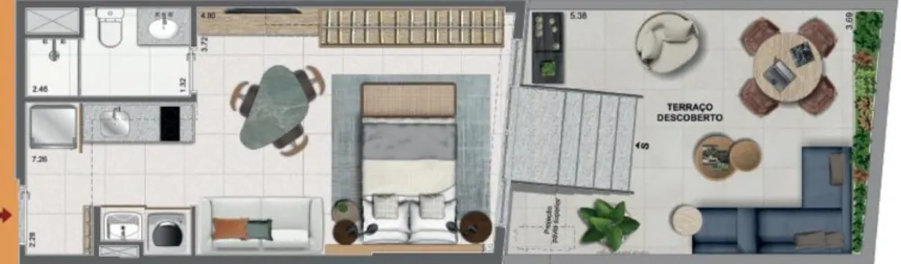 Apartamento, 1 quarto, 41 m² - Foto 31