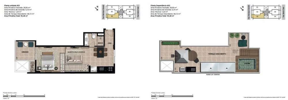 Apartamento, 1 quarto, 46 m² - Foto 19