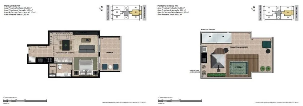 Apartamento, 1 quarto, 46 m² - Foto 18