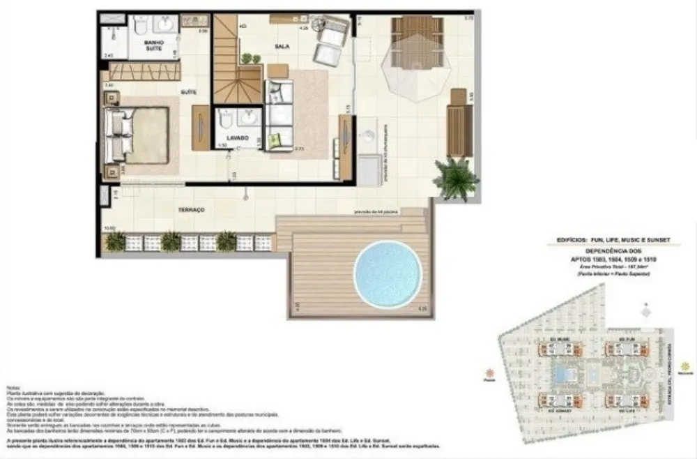 Apartamento, 3 quartos, 66 m² - Foto 56