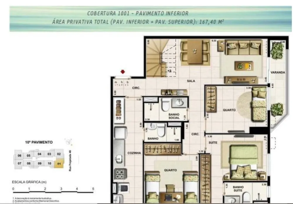 Apartamento, 3 quartos, 68 m² - Foto 31