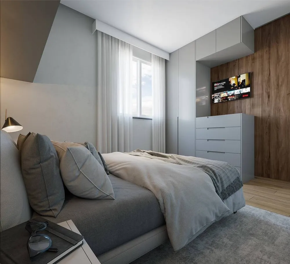 Apartamento, 2 quartos, 42 m² - Foto 3