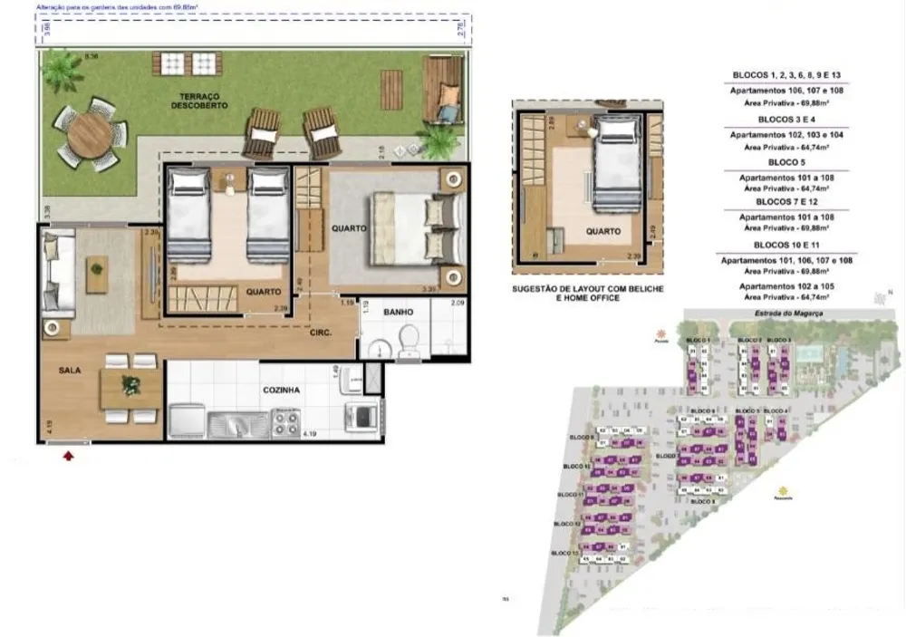 Apartamento, 2 quartos, 42 m² - Foto 22