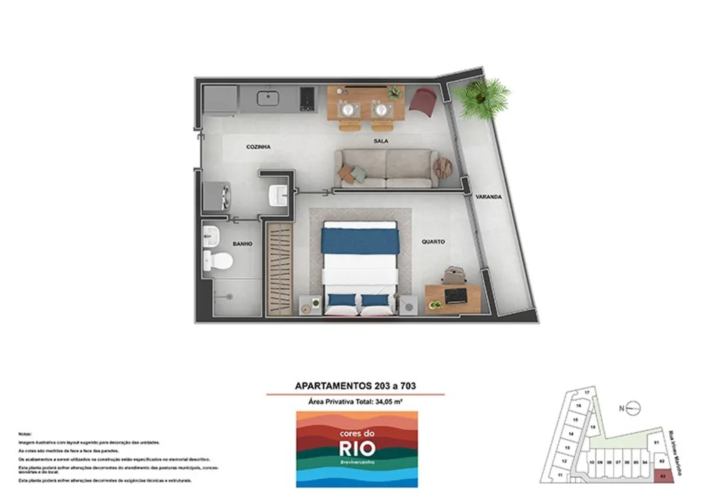 Apartamento, 1 quarto, 32 m² - Foto 24