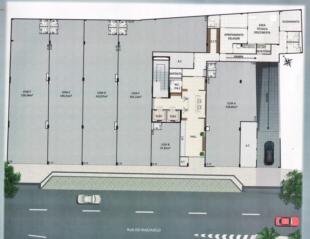 Loja-Salão, 142 m² - Foto 8